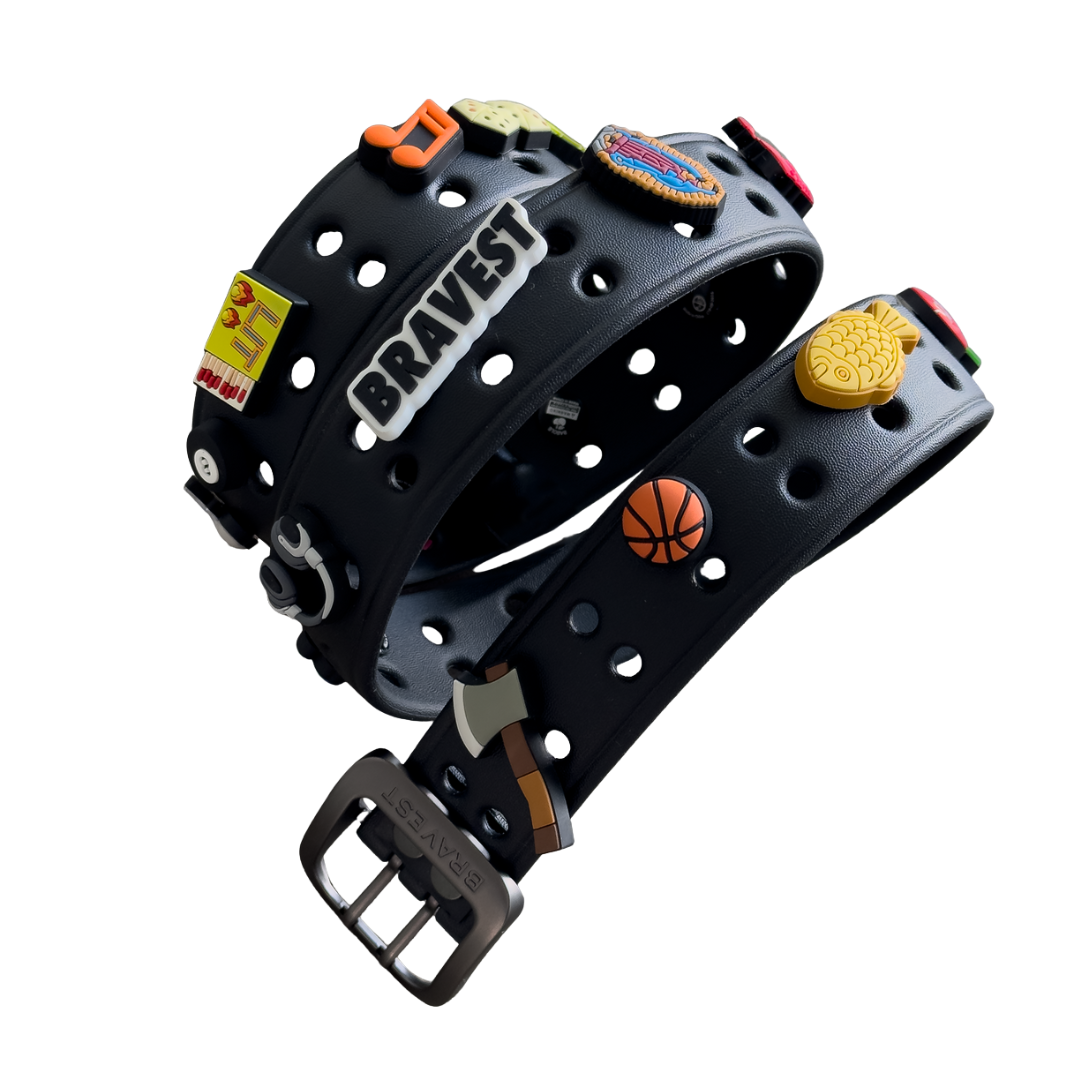 Bravest Studios Charm Belt "Black"