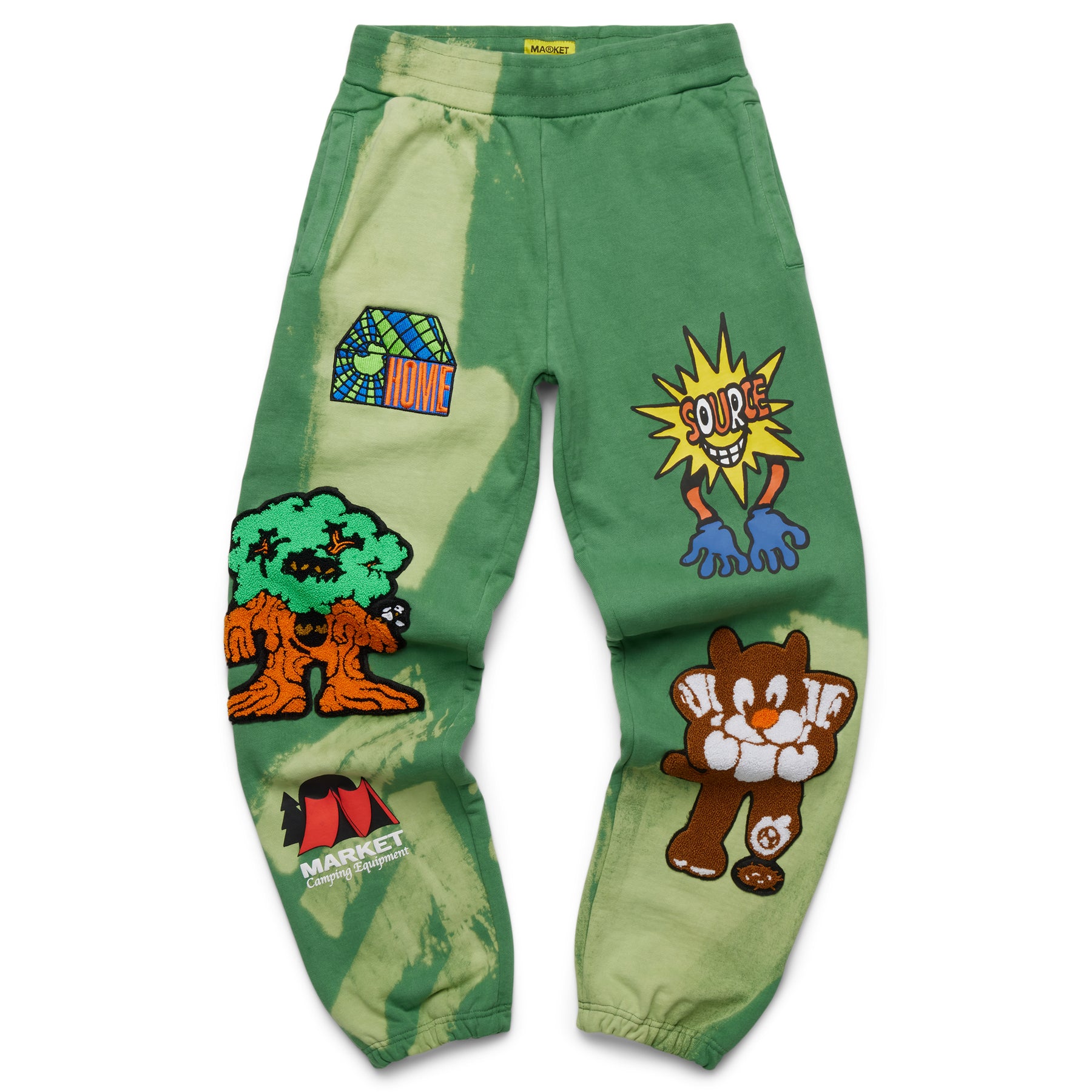 Market Land Escape Tie Dye Fleece Sweatpants "Amazon"