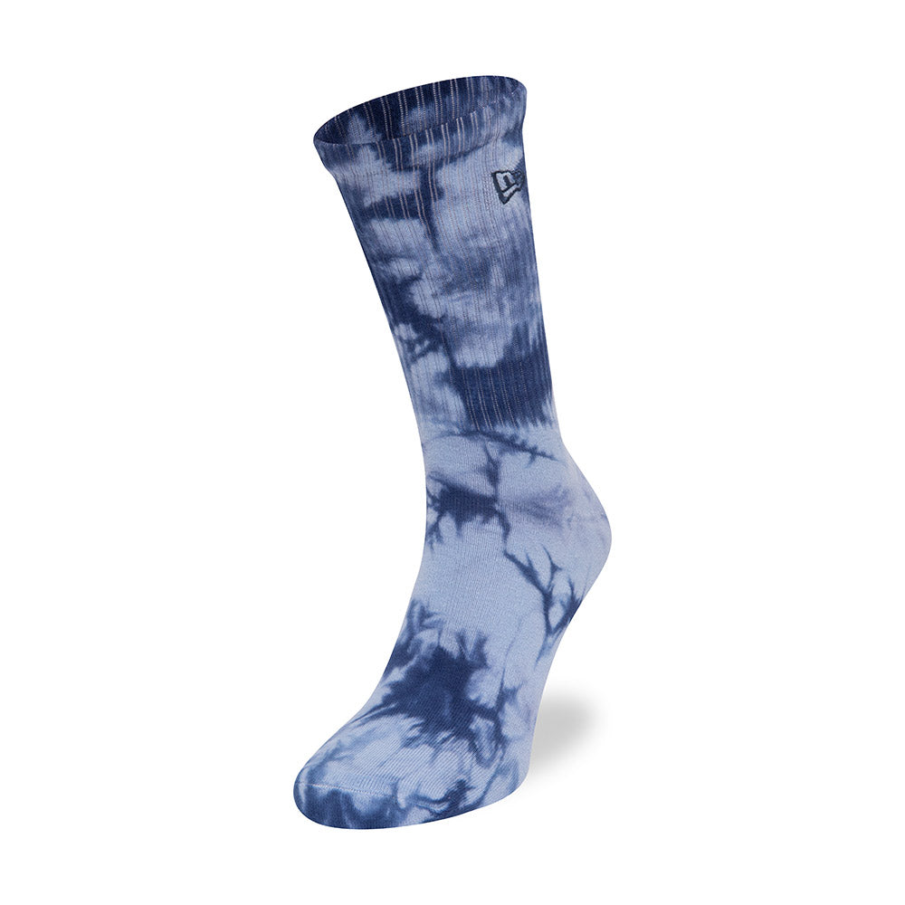 New Era 1PK Crew Socks "Tie Dye Blue"