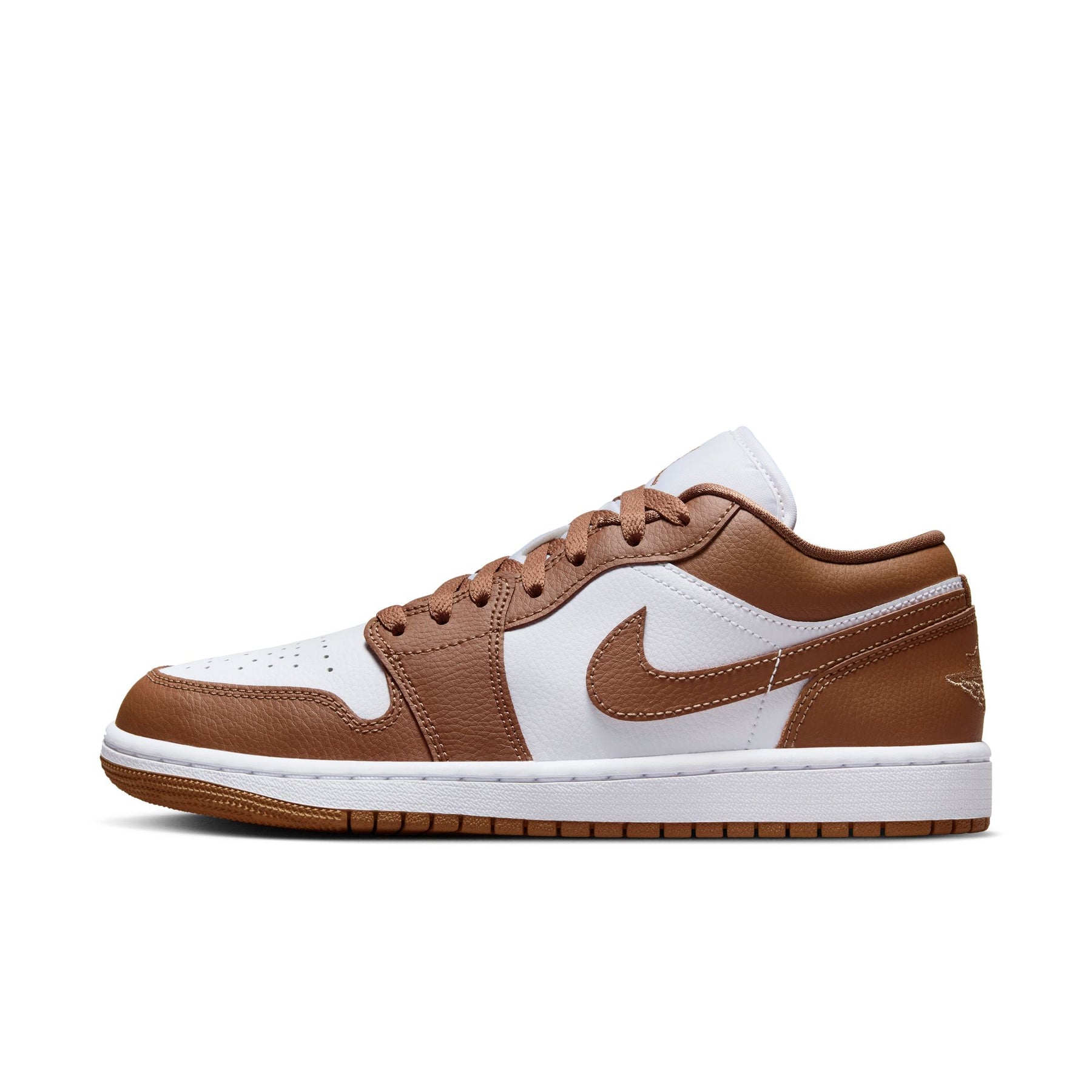 WMNS Air Jordan 1 Low "Archaeo Brown & White"