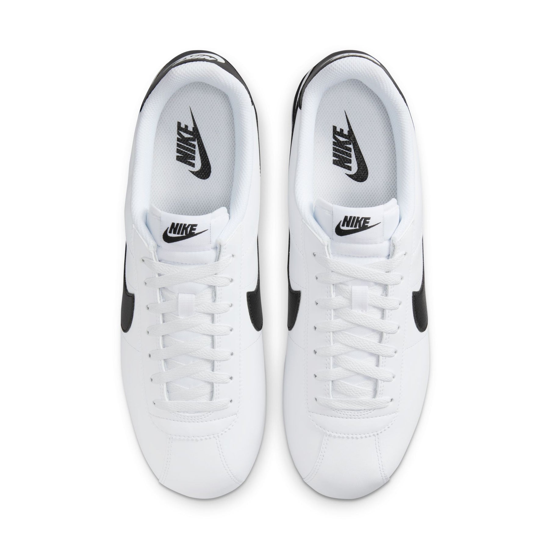 Nike Cortez Leather "White & Black" - Men