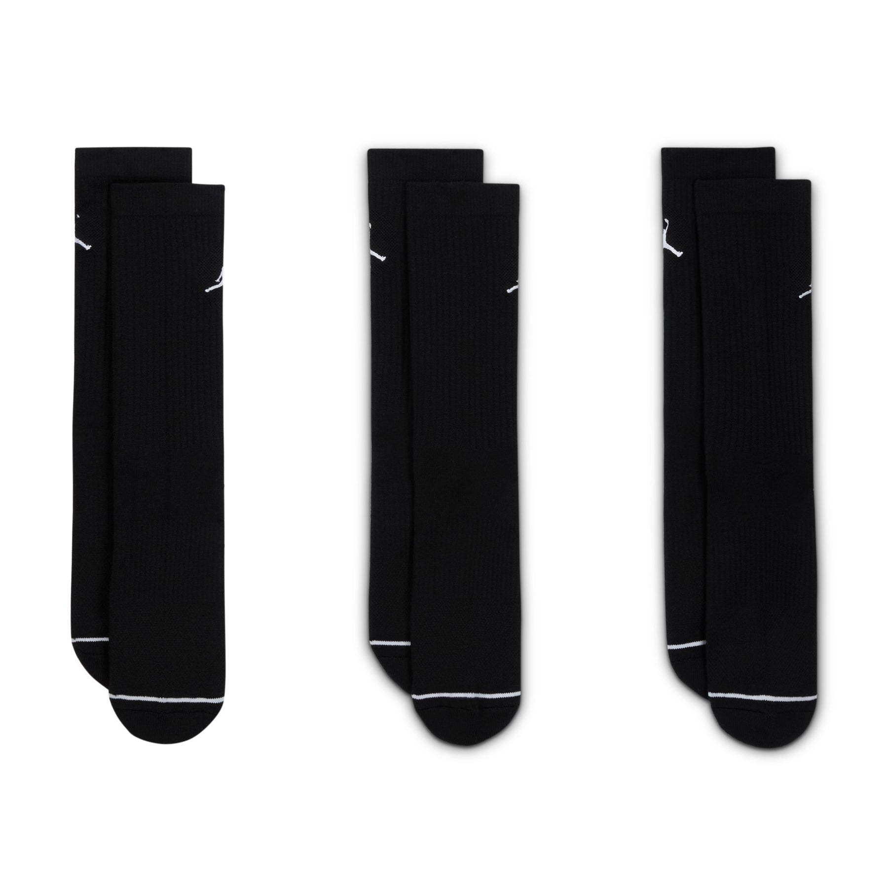 Jordan 3 Pair Socks "Black"