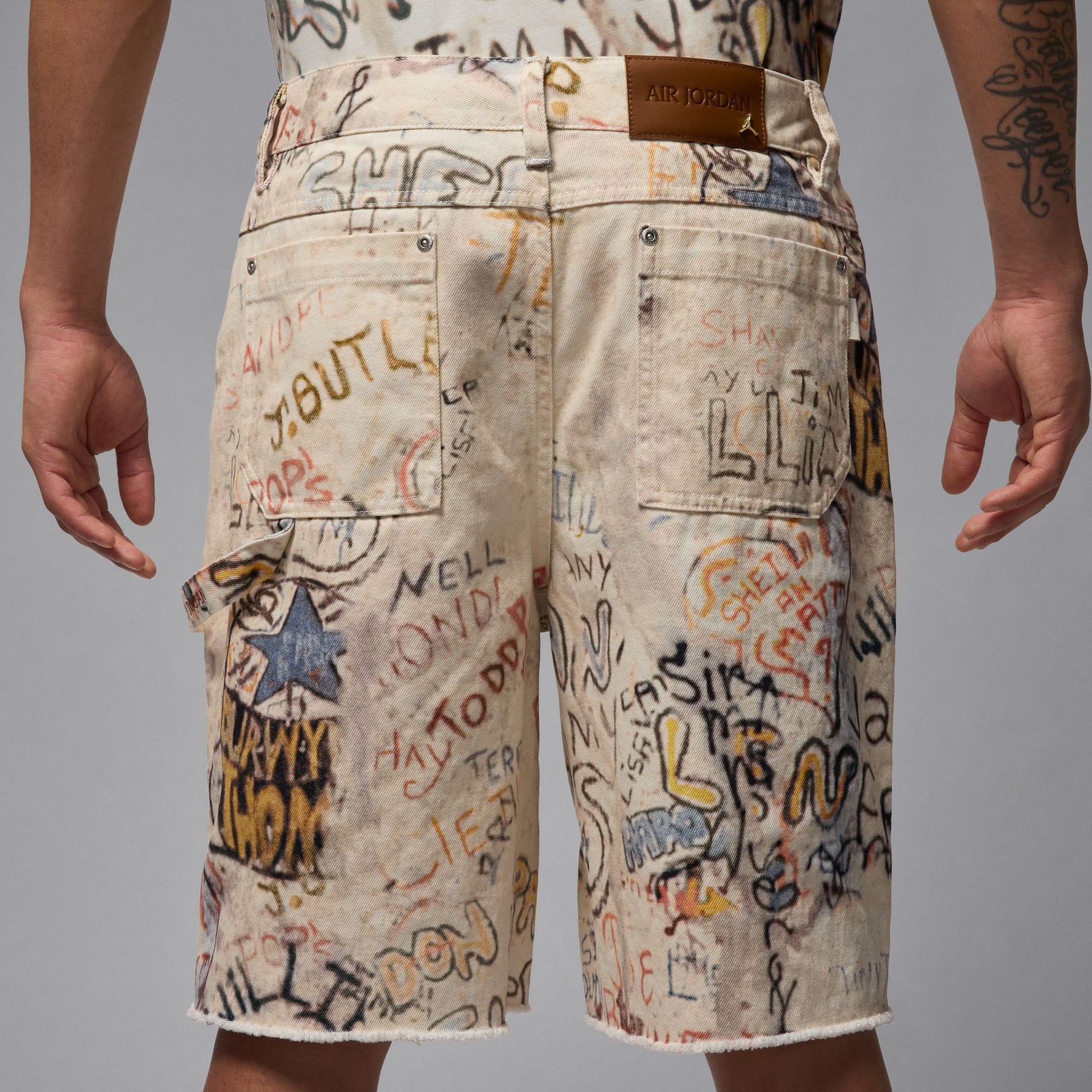 Air Jordan Printed Shorts "Sail"