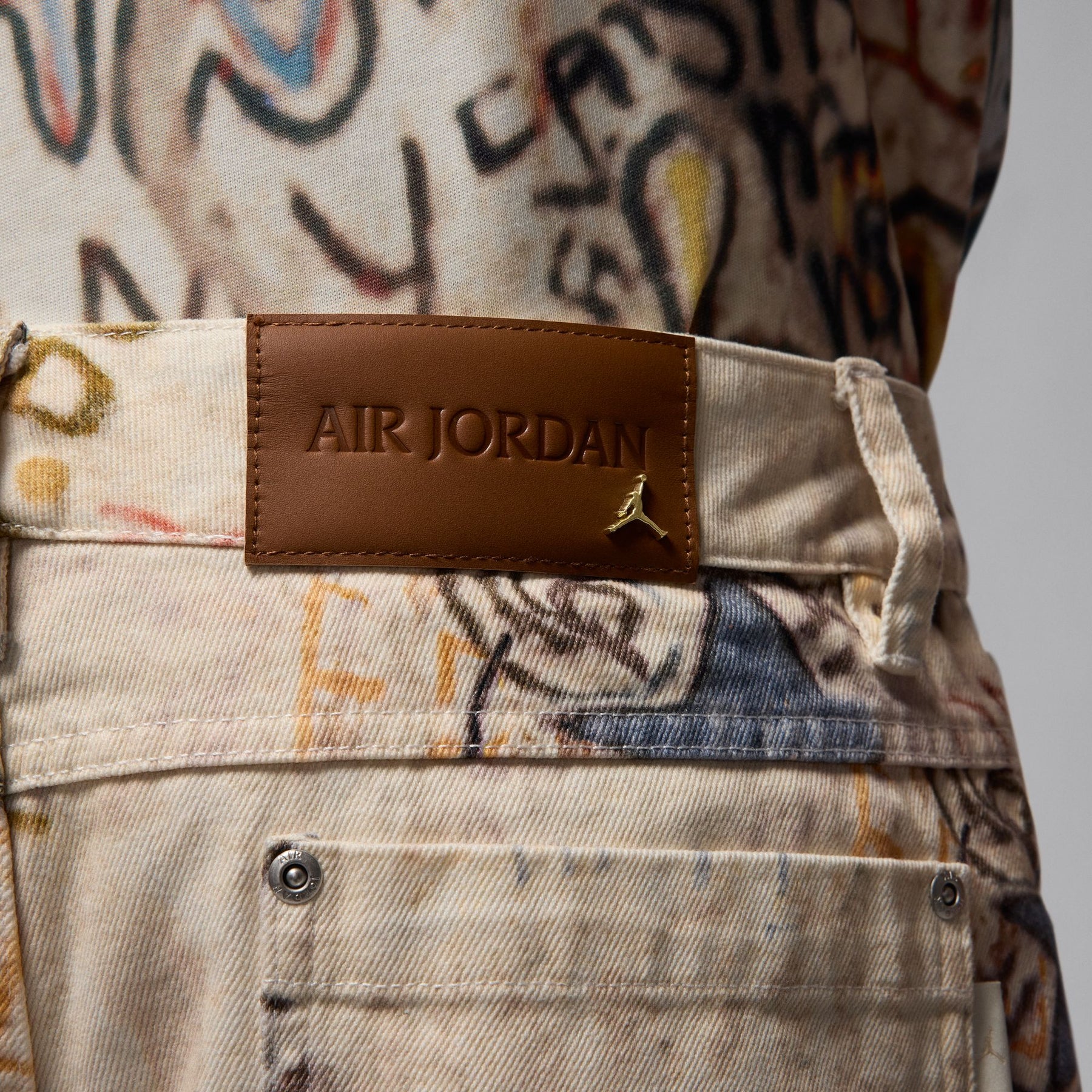 Air Jordan Printed Shorts "Sail"