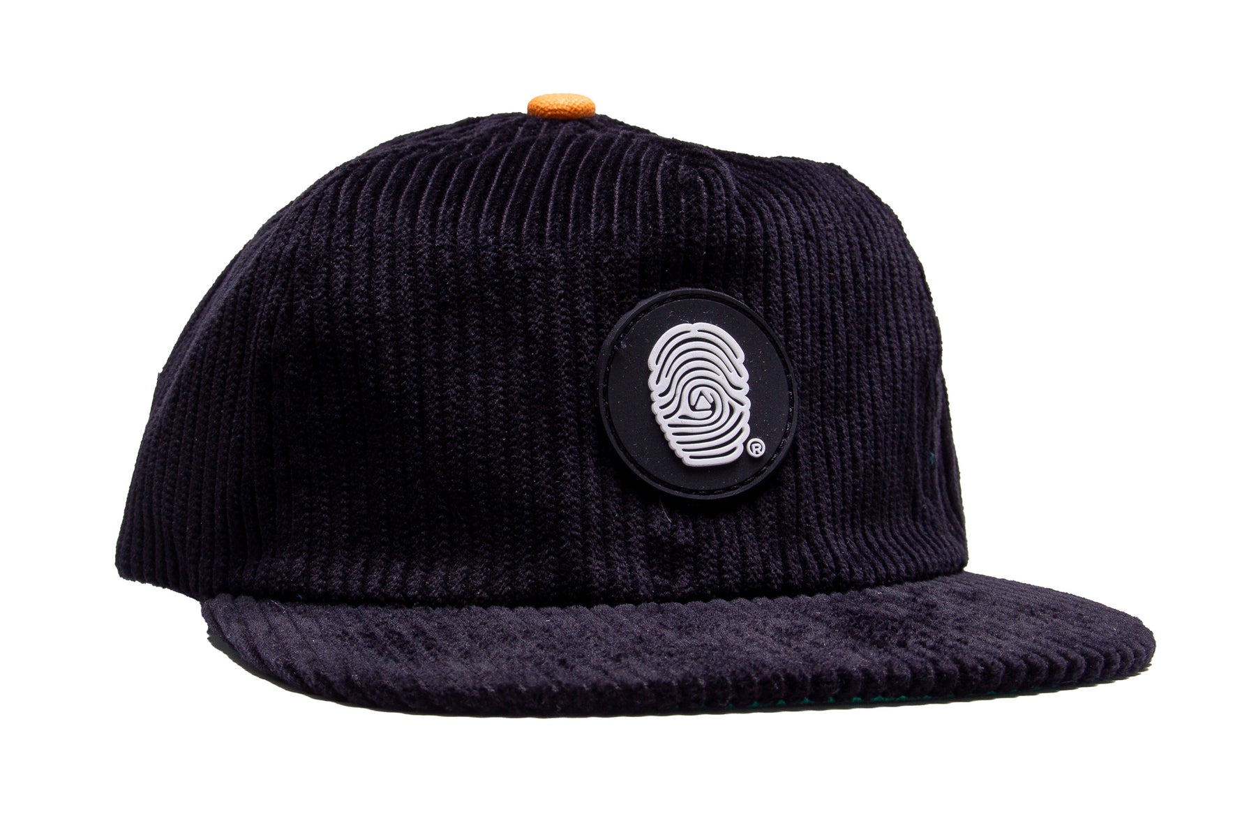 INDVLST Print Logo Corduroy Hat "Black"