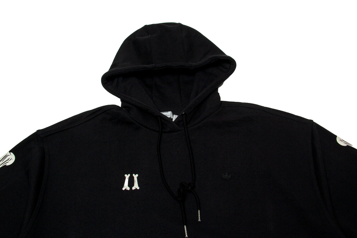 Two Feet Undr x Bones Oversize Hoodie "Black" - Women