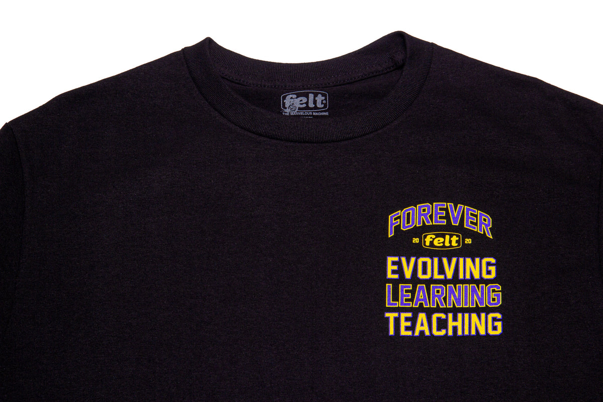 Felt Strikeout Tee "Black"