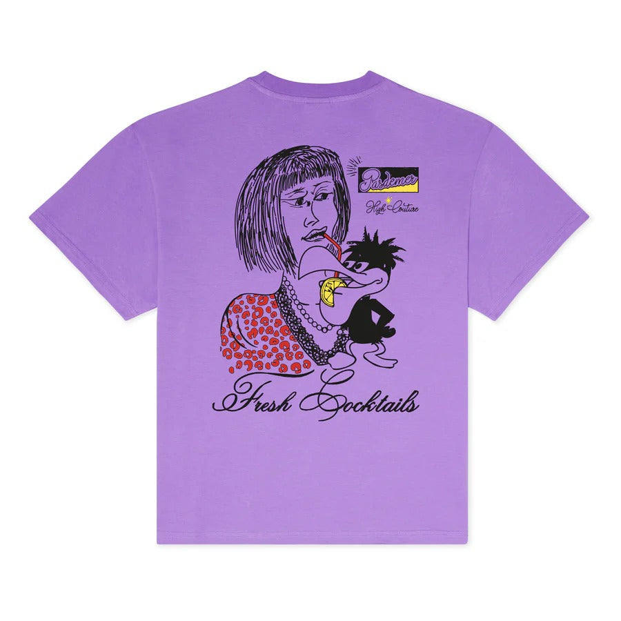 Pas De Mer Fresh Cocktails Tee "Light Purple"