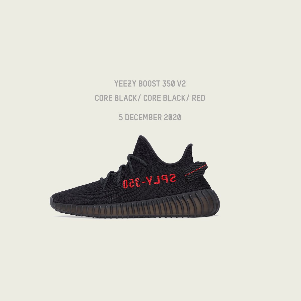 Yeezy Boost 350 V2 "Black/Red"