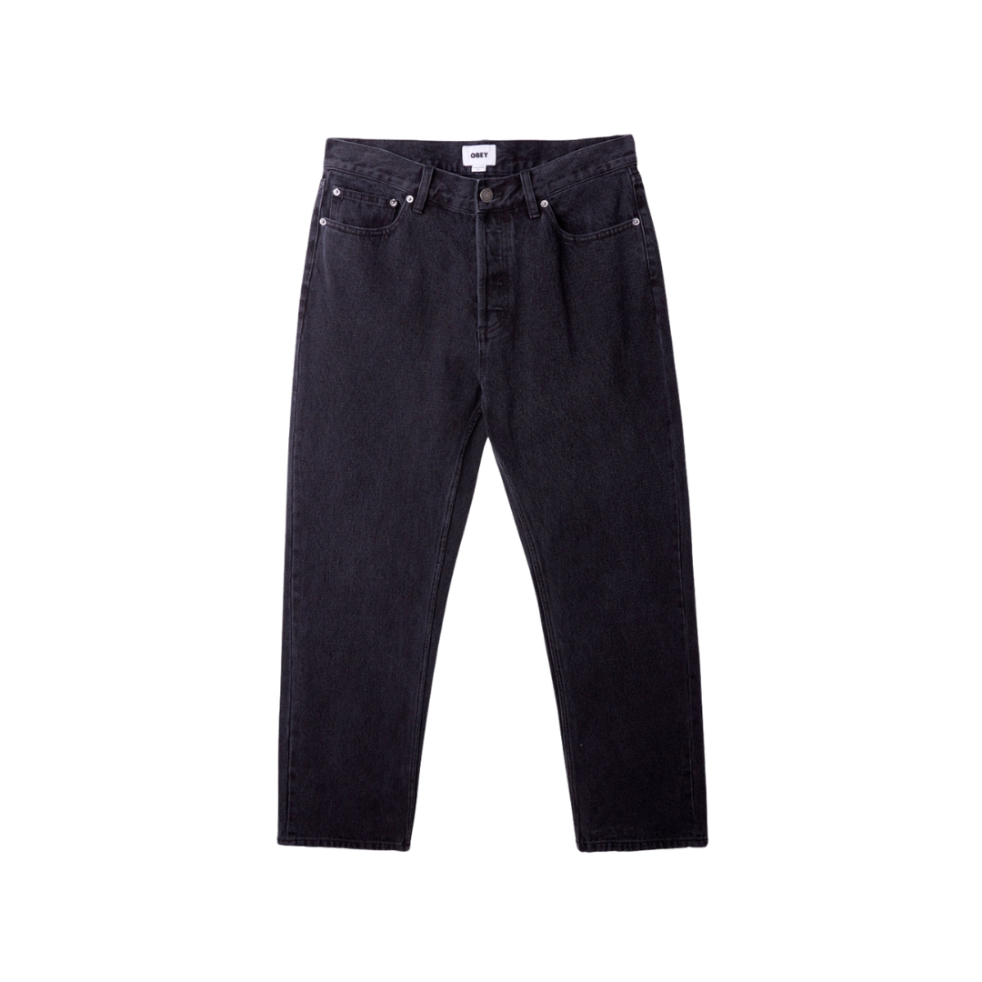 OBEY Hardwork Pants "Denim Faded Black"