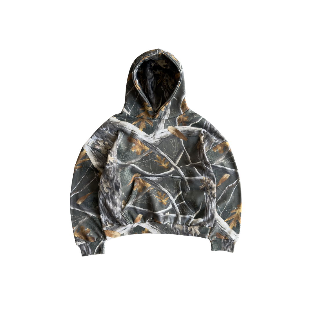 Bravest Studios Tree Camo Hoodie "Brown"