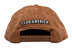 New Era Golfer Club America Corduroy Cap "Wallnut"