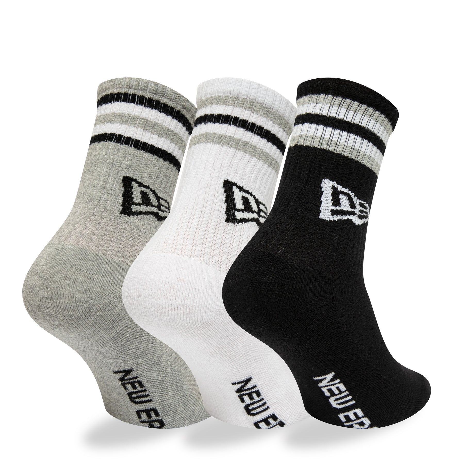 New Era Retro Stripe Crew Socks "Multi"