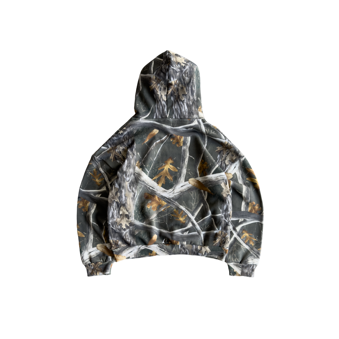 Bravest Studios Tree Camo Hoodie "Brown"