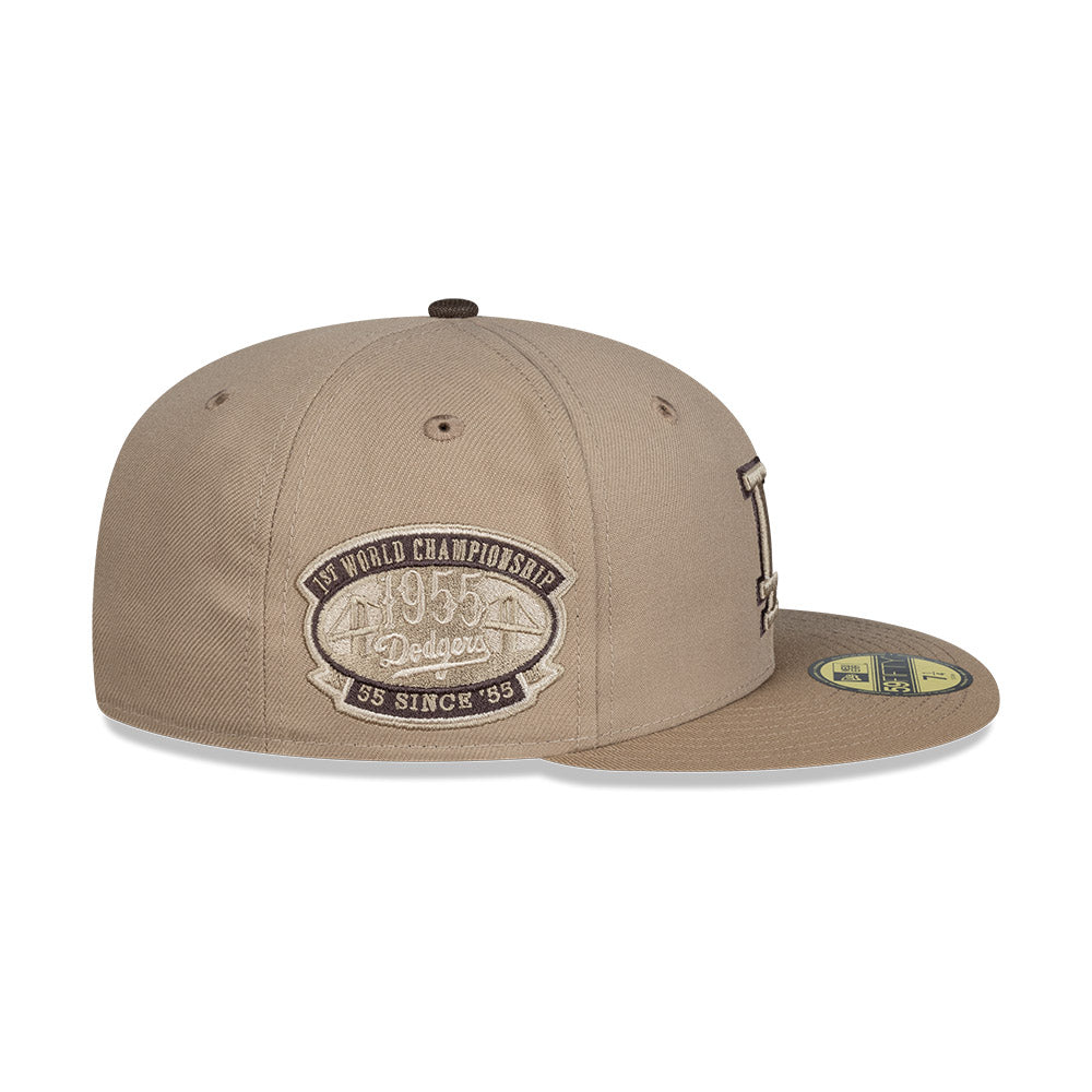 New Era 59Fifty Los Angeles Dodgers "Iced Latte Camel"