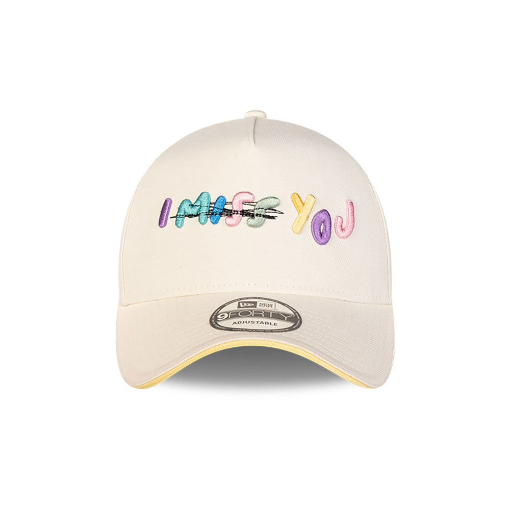 New Era 9Forty x Luevanos 24 I Miss You Cap "Cream"