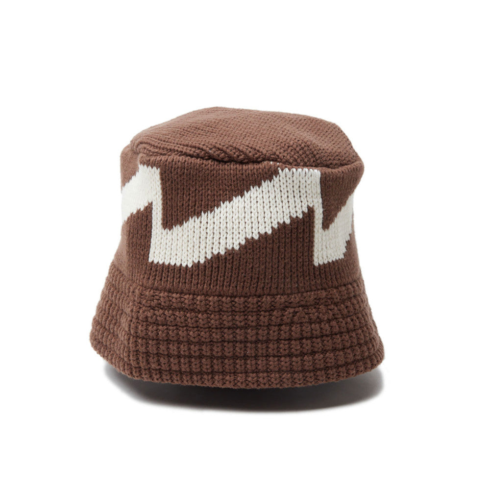 New Era Knit Bucket "Walnut"