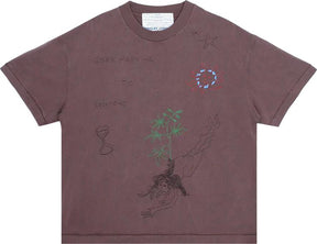 Jungles Jungles Good Morning Cops Vintage Wash Tee "Brown"