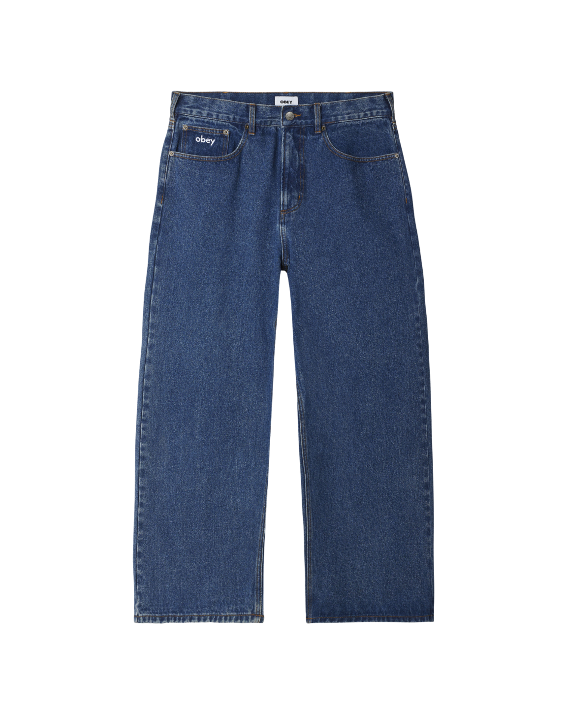 Obey Bigwig Baggy Denim Pant "Stone"