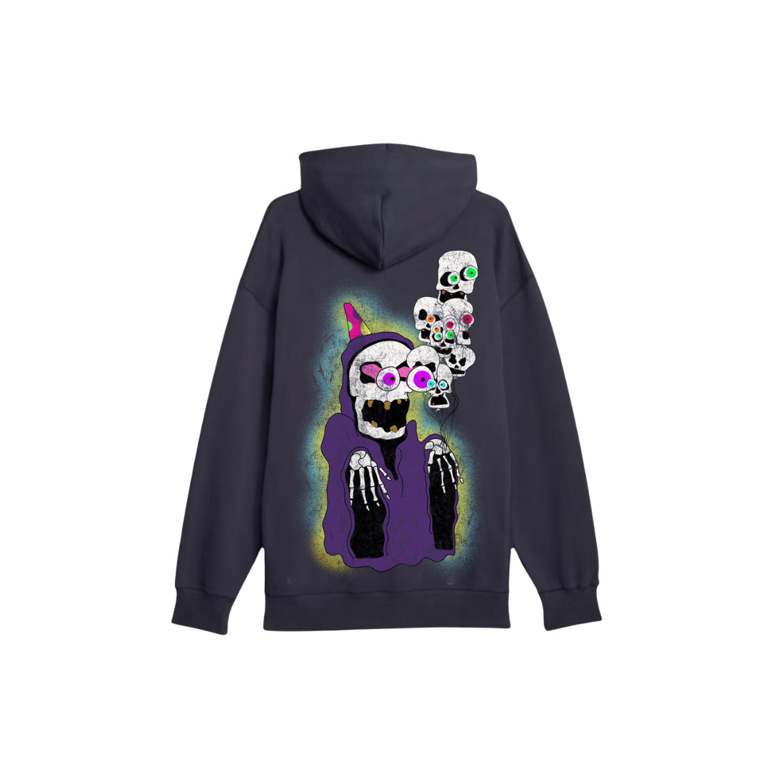 Two Feet Undr Anniversary Hoodie "La de los Globos"