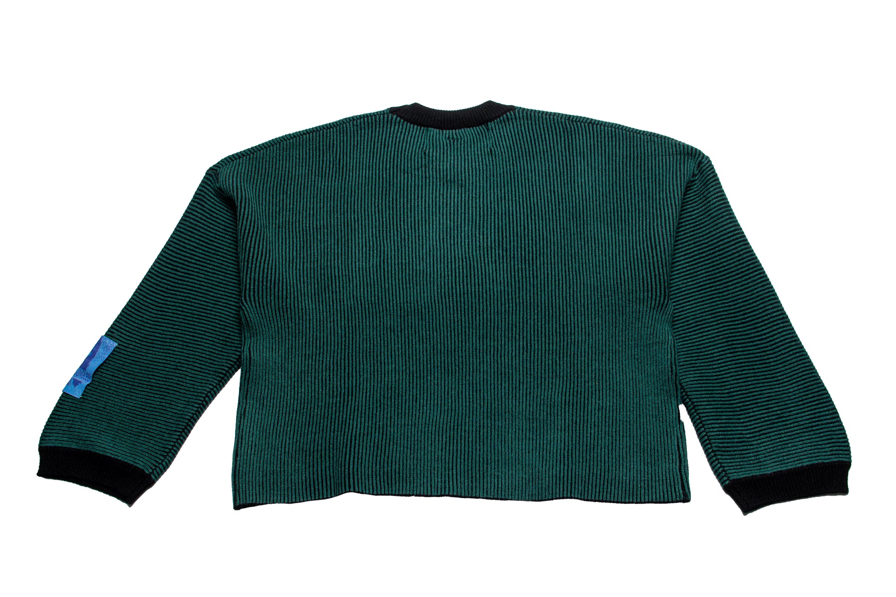 Jungles Jungles Two Tone Rib Knit "Green"