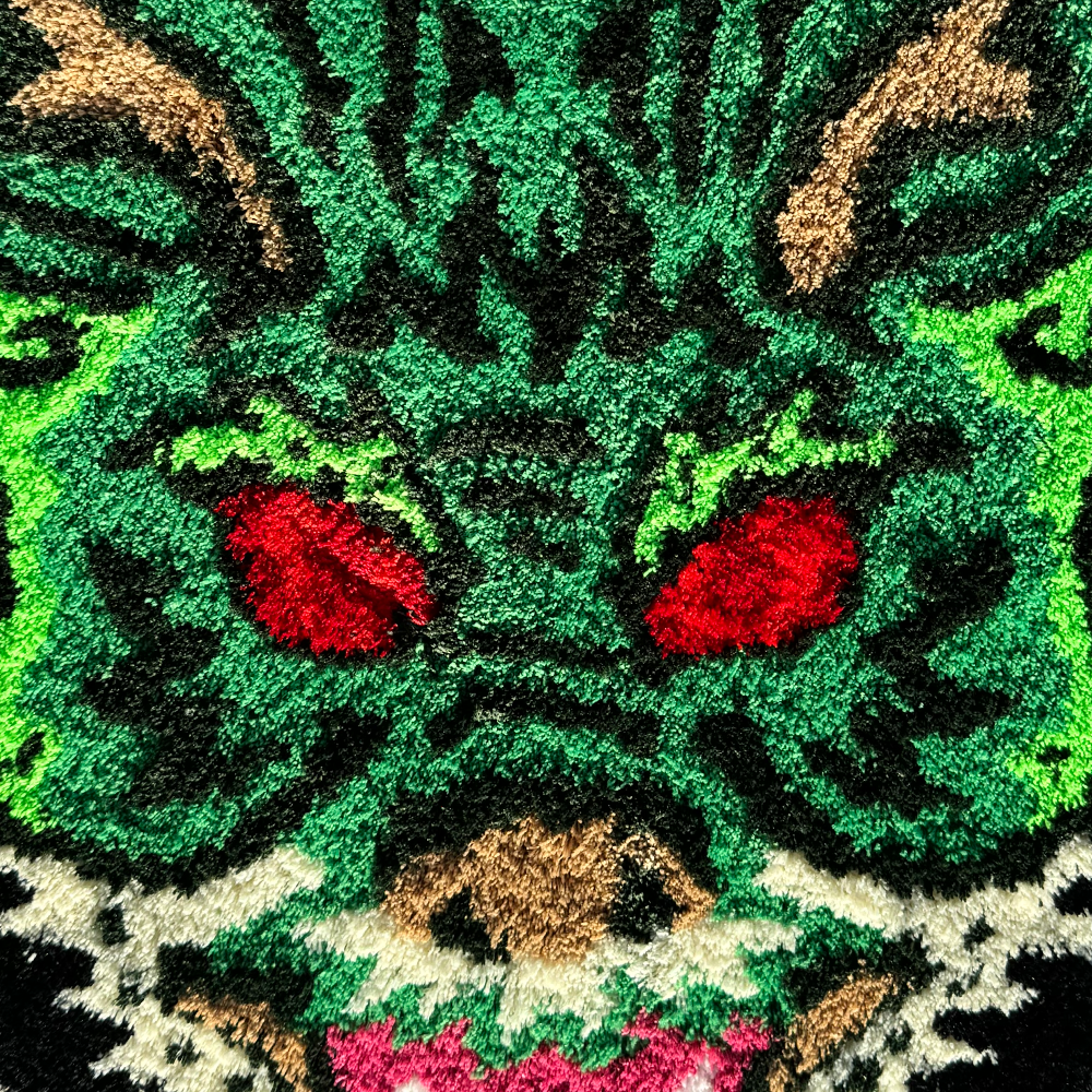 Mascot Green Dragon Rug