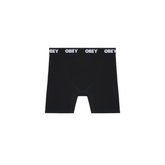 OBEY Established Work 2-Pack Boxers "Black"