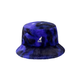 Kangol Faux Fur Bucket "Blue Iridescent Clouds"