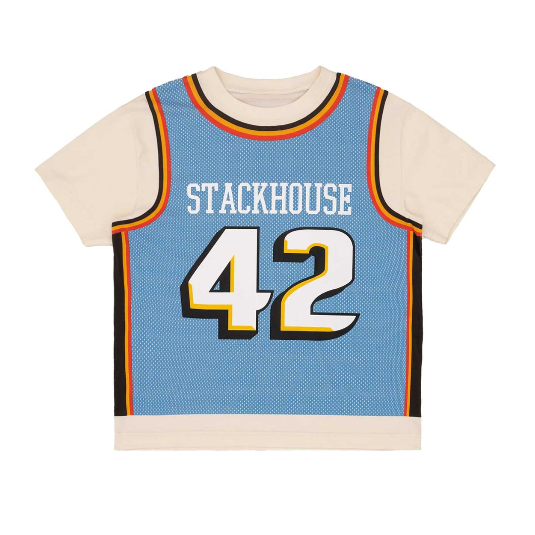 Bravest Studios Stacks Jersey Tee "Bone"