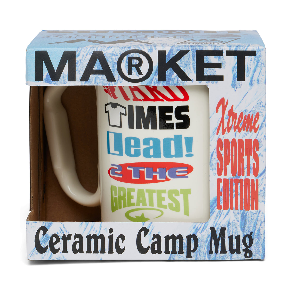 Market High Altitude Carabiner Mug "Cream"