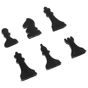 Market Chess Club Pieces "Black"