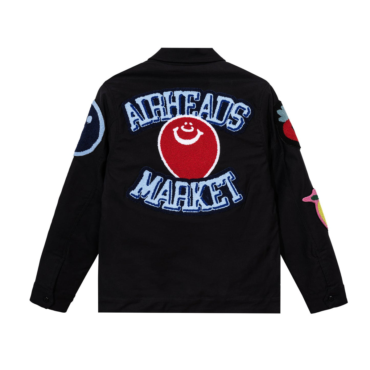 Market x Airheads Flavor Blasted Chenille Patch Garage Jacket "Black"