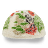 Market Mycology Jacquarded Knit Beanie "Cream"