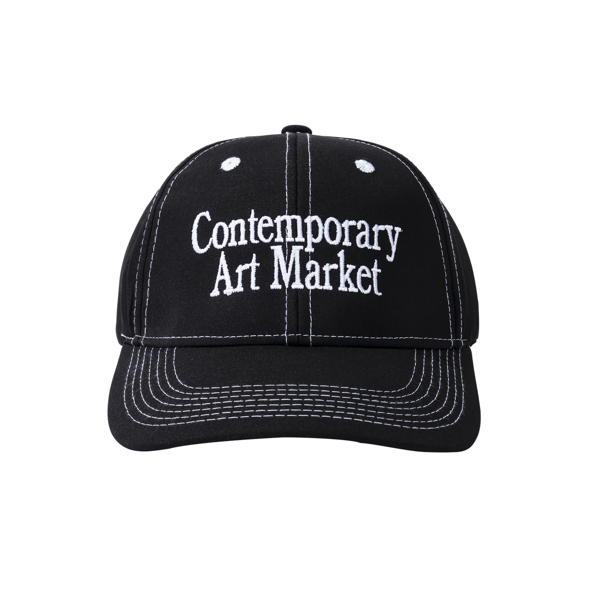 Market C.A.M 6 Panel Hat "Washed Black"