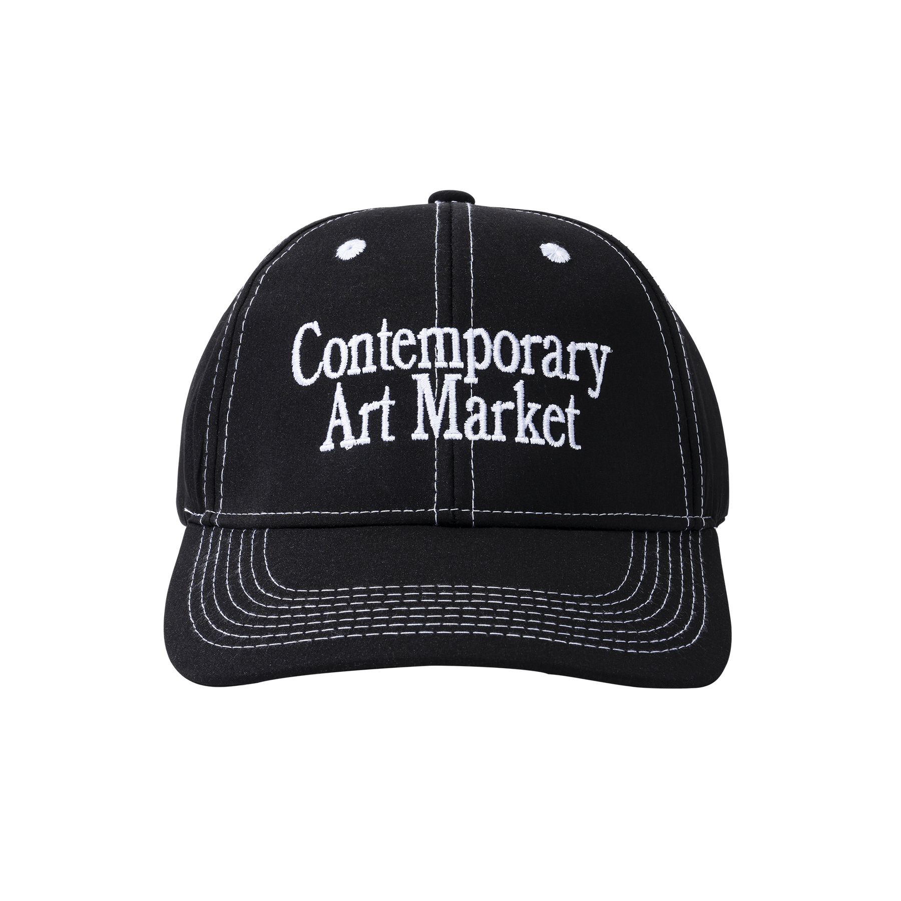 Market C.A.M 6 Panel Hat "Washed Black"