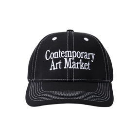 Market C.A.M 6 Panel Hat "Washed Black"