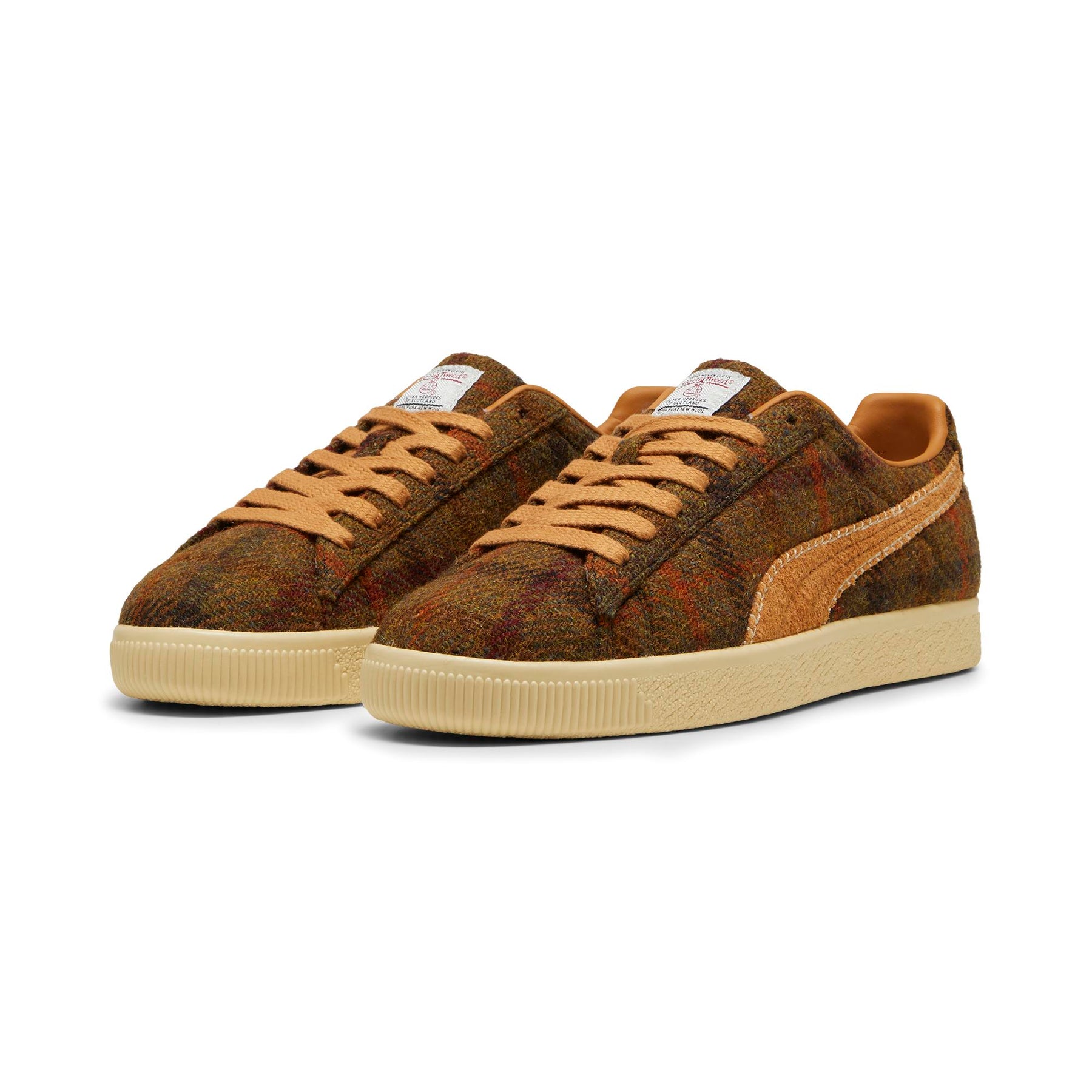 Puma Clyde Harris Tweed "Caramel" - Men