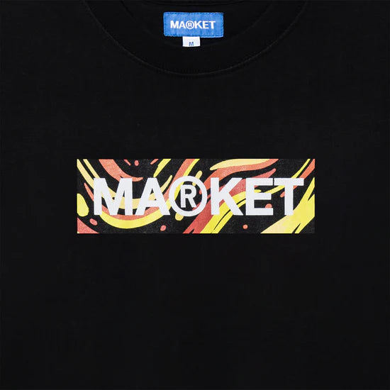 Market Bar Logo T-Shirt "Black"