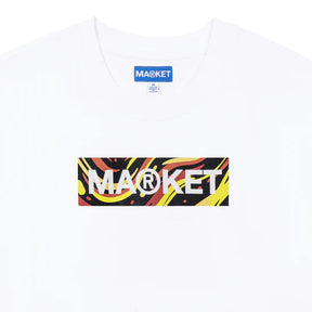 Market Bar Logo T-Shirt "White"