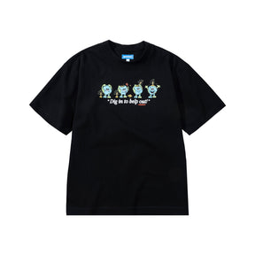 Market Dig In Tee "Black"