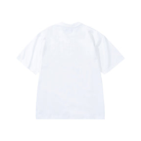 Market Smiley Masked Tee "White"