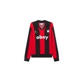 OBEY Soccer Jersey Sweater "Red"