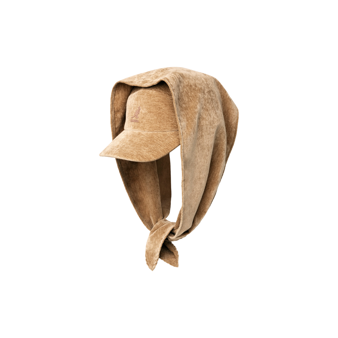 Kangol Velvet Drape 5-Panel "Oat"