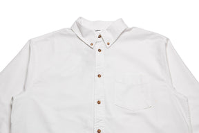 Nike Life Oxford Button-Down Shirt "Summit White"