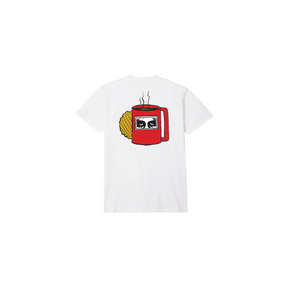 OBEY Coffee Cup Tee "White"