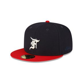 New Era x Fear of God Atlanta Braves Cap "Black & Red"
