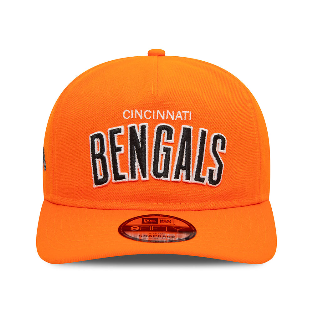 New Era 9Fifty Cincinnati Bengals NFL Coaches "Orange"