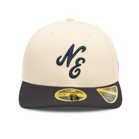 New Era 59Fifty New Era Cap "Cream & Navy"