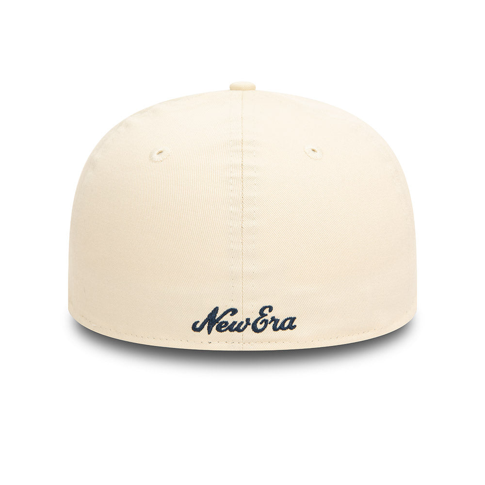 New Era 59Fifty New Era Cap "Cream & Navy"