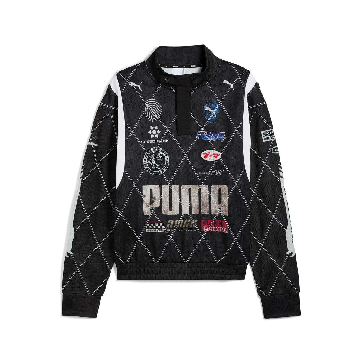 Puma x A$AP Rocky Distressed Sweat Shirt "Puma Black"